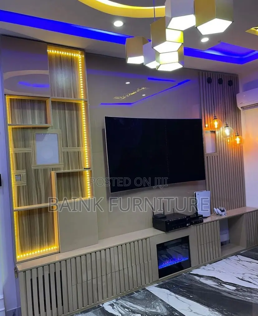 Tv Stand Clouding