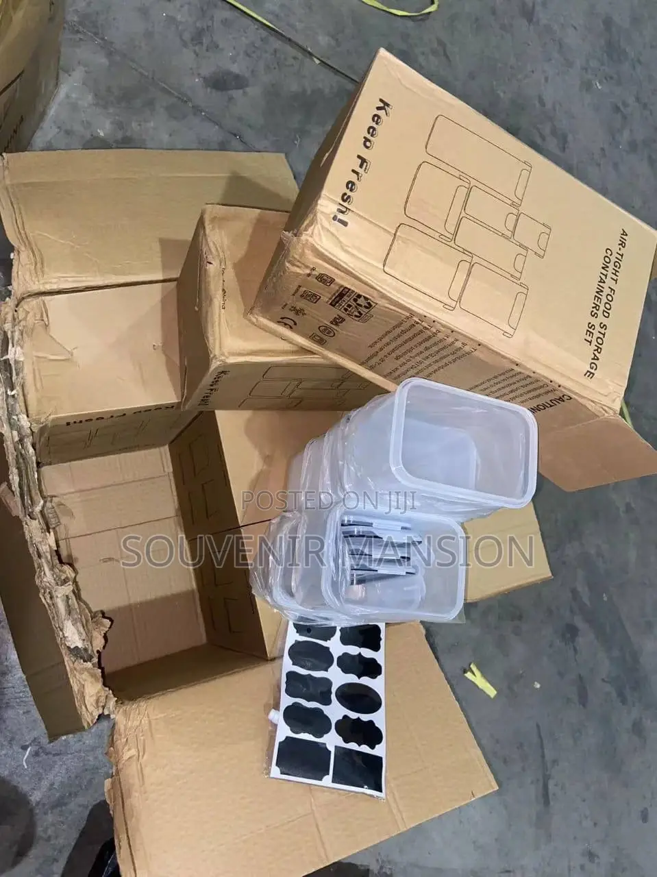 7pcs Airtight Storage Food Container