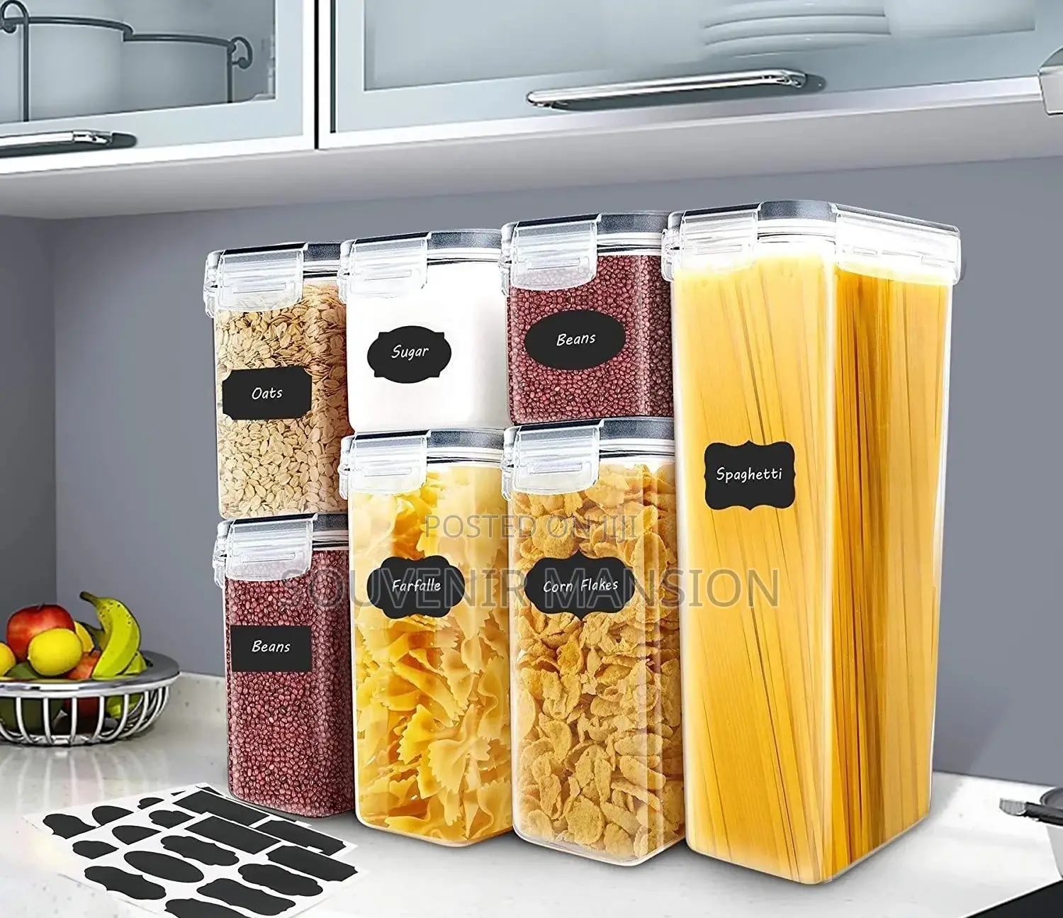 7pcs Airtight Storage Food Container