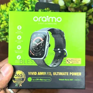 Oraimo Nova Am 2.01" Amoled Screen Curved Cover Smart Watch