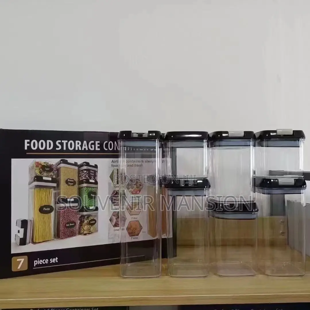 7pcs Food Storage Container Airtight