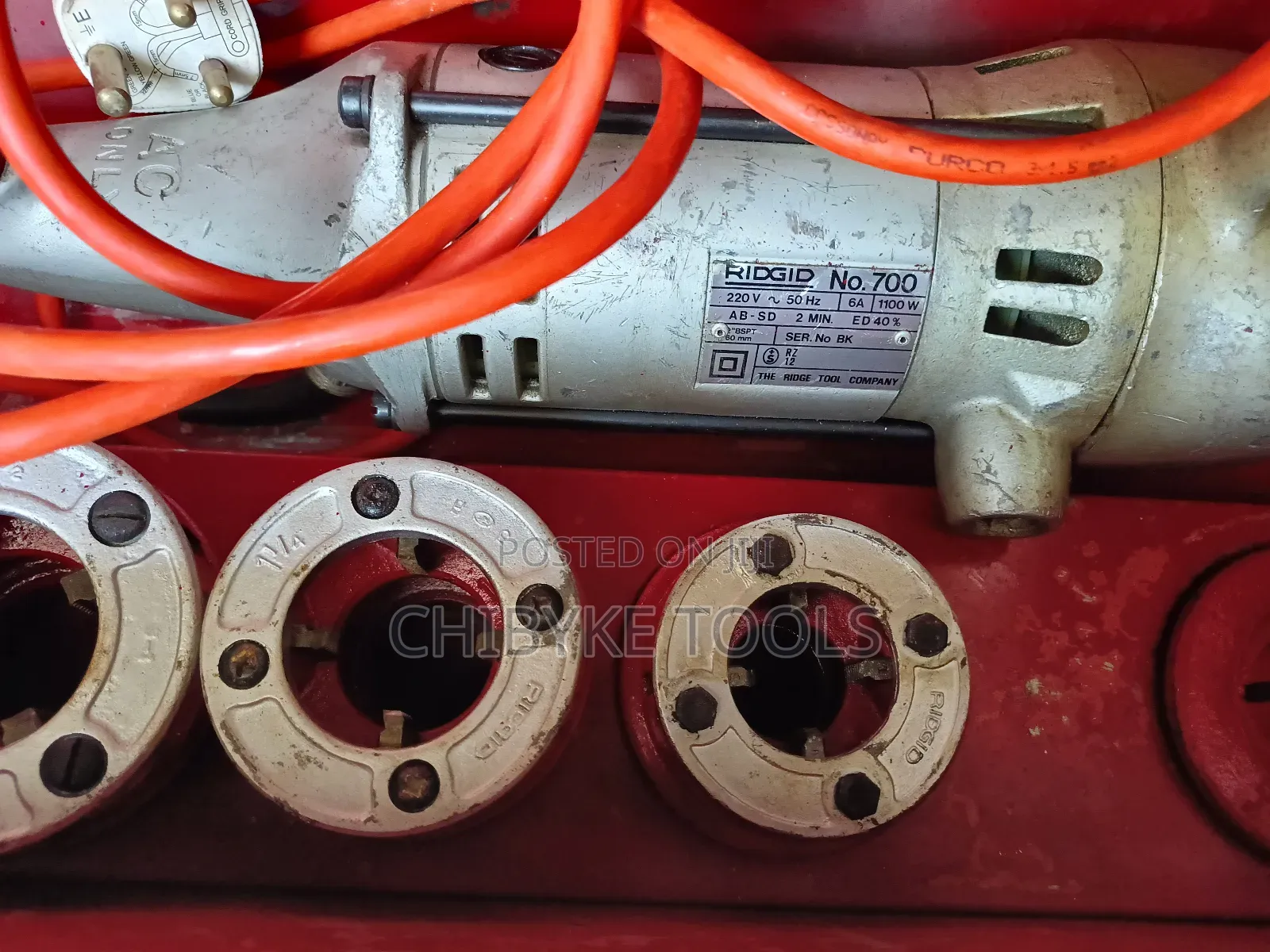 Ridgid 700 Pipe Threading Machin