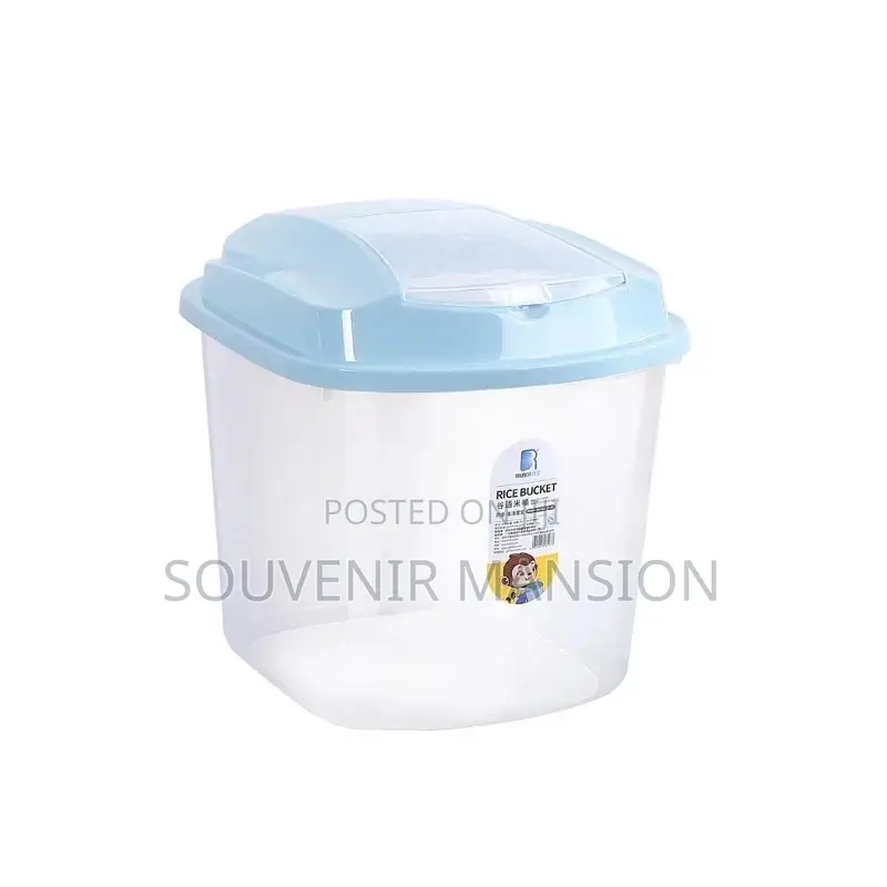 25kg Rice Storage Container With Measuring Spoon