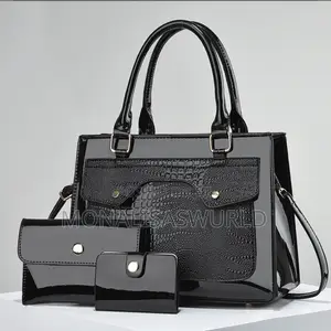 Photo - 3 Piece Women Quality Hand Bag