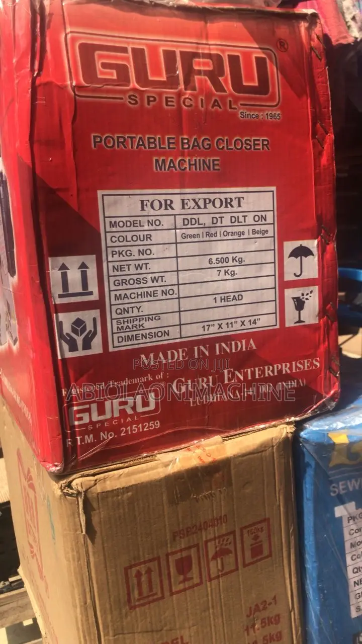 Guru Bag Closer Machine