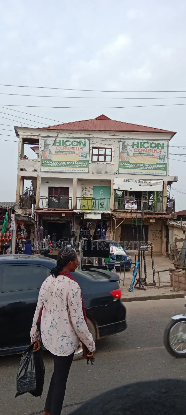 A Shopping Complex for Sale in the Heart of City of Apata