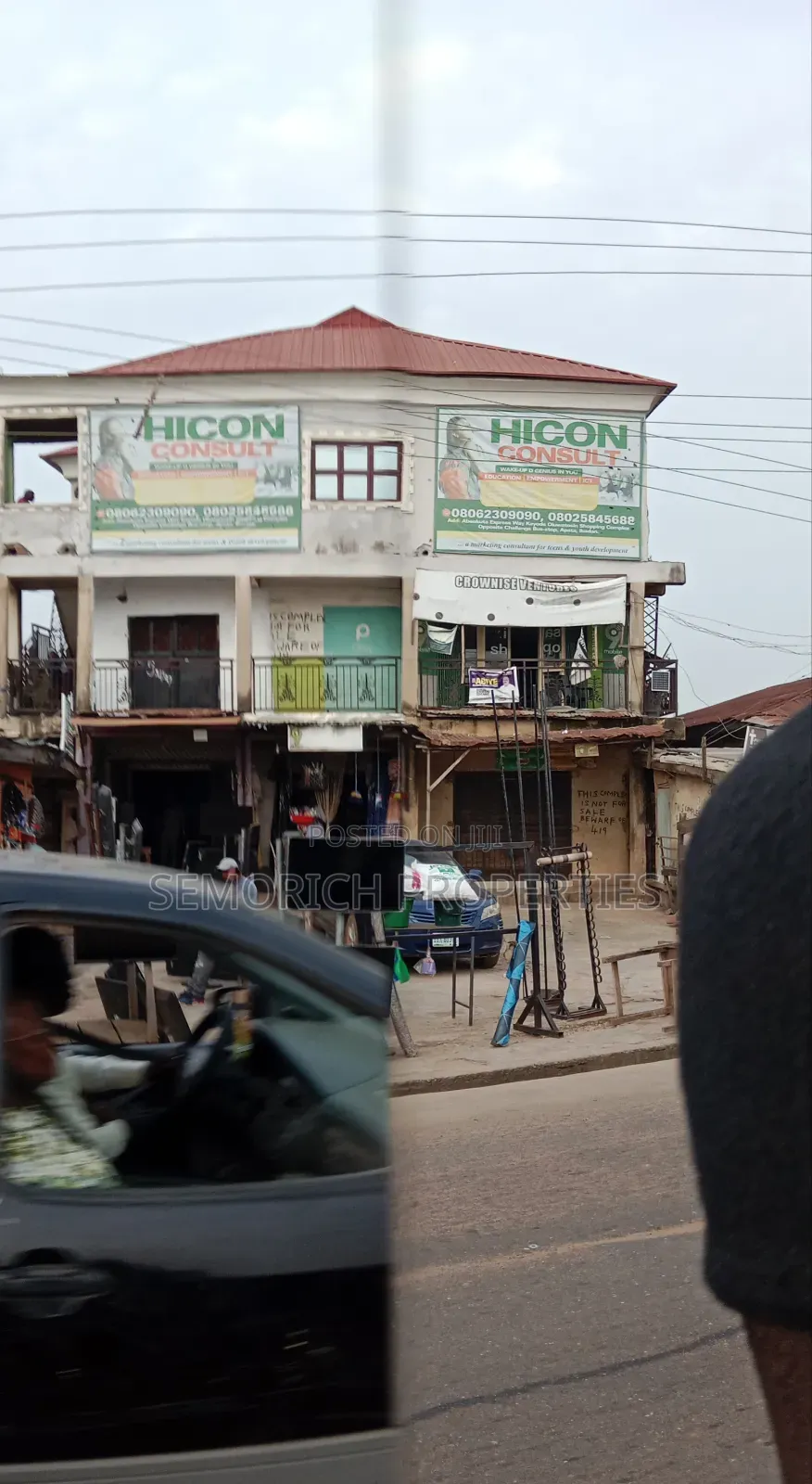 A Shopping Complex for Sale in the Heart of City of Apata