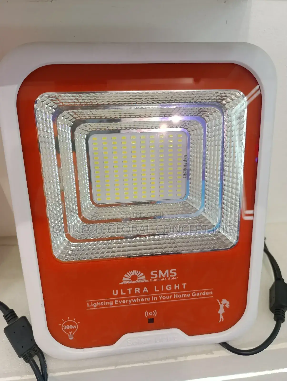 300w Ultra Light SMS Solar Flood Light