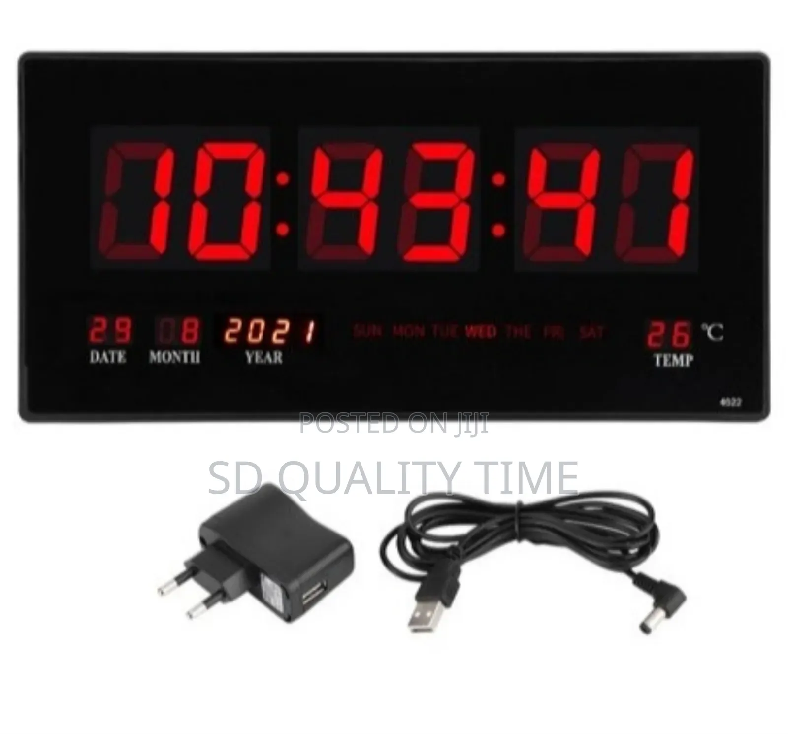 Led Digital Display Wall Clock