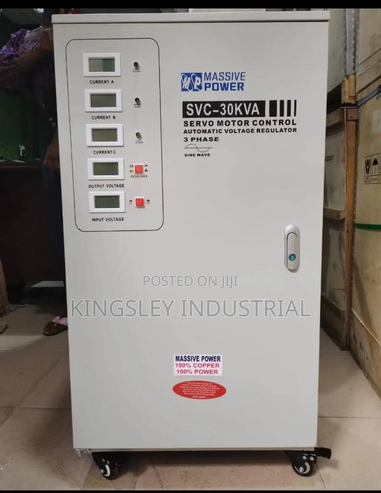 Industrial Transformer Three Phase Percent Copper