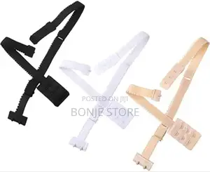 3 PCS Adjustable Low Back Bra Strap - For Comfort and Style