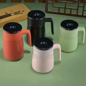 New LED Temperature Display Stainless Steel Vacuum Cup