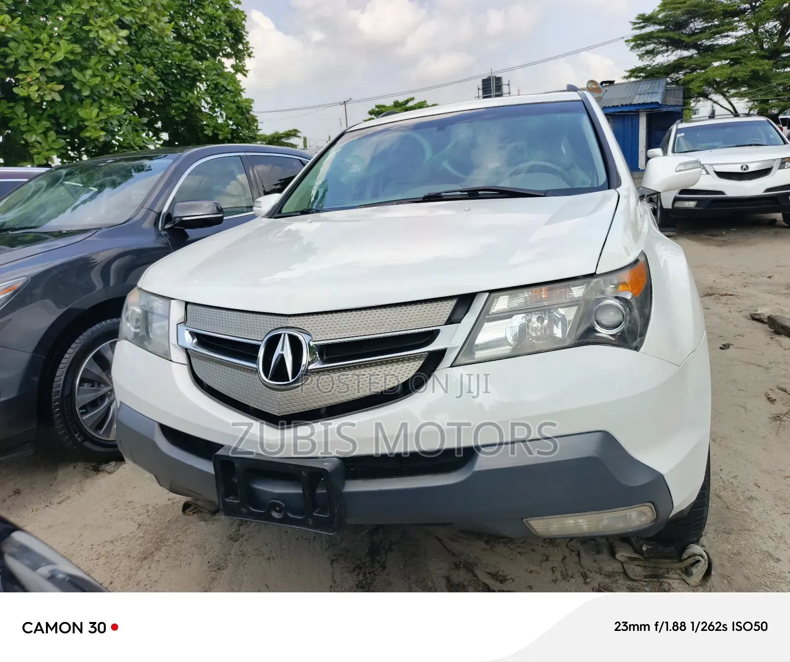 Acura MDX 2008 White
