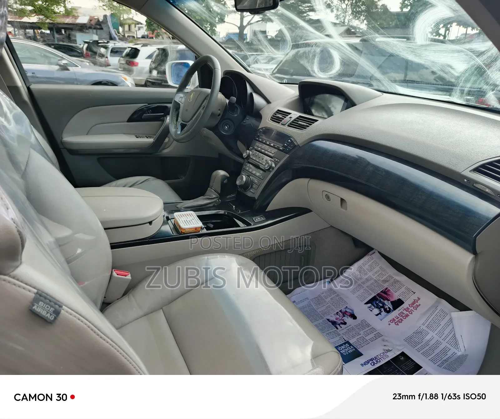 Acura MDX 2008 White