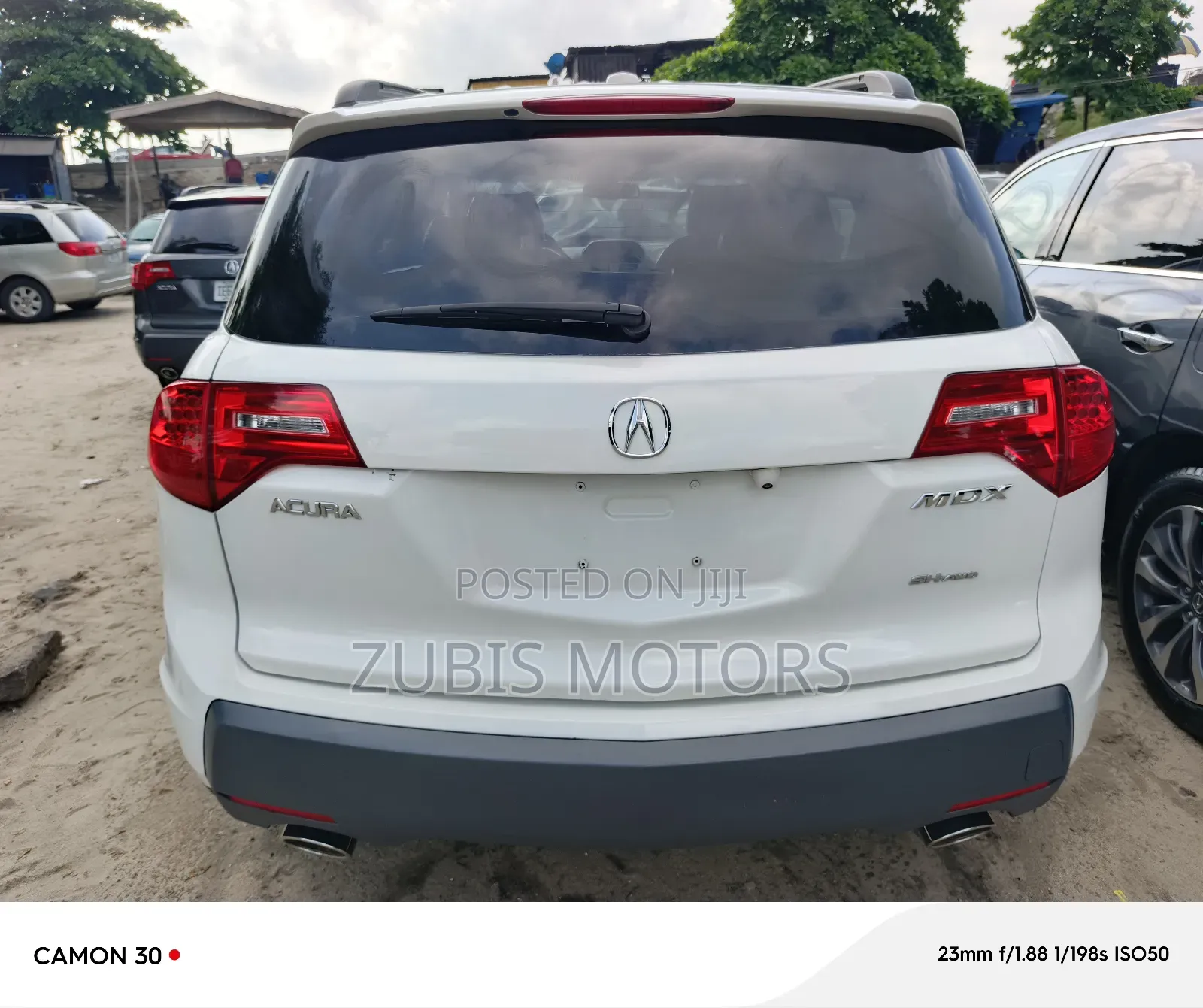 Acura MDX 2008 White