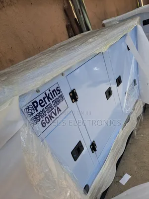 Brand New Perkins Diesel Soundproof Generator Sp60kva 100%