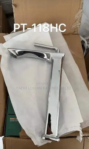 Long Chrome Basin Mixer