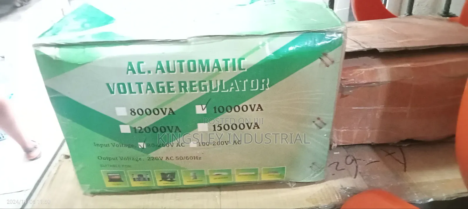 AC Automatic Voltage Regulator 10kva
