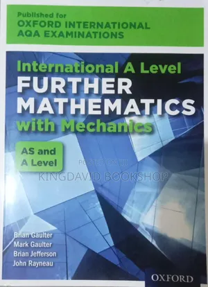 International a Level Further Mathematics