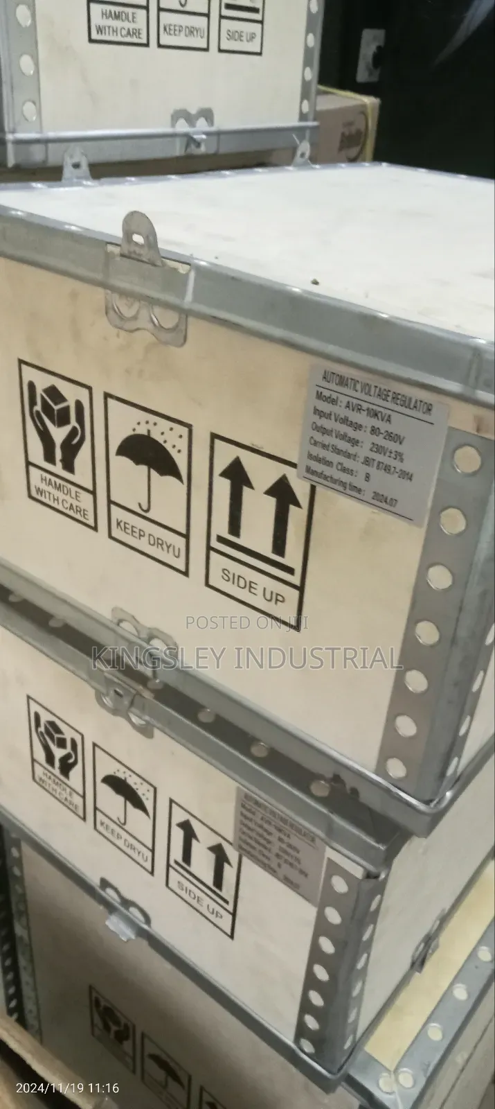 Avr AC Automatic Voltage Regulator 10kva Copper