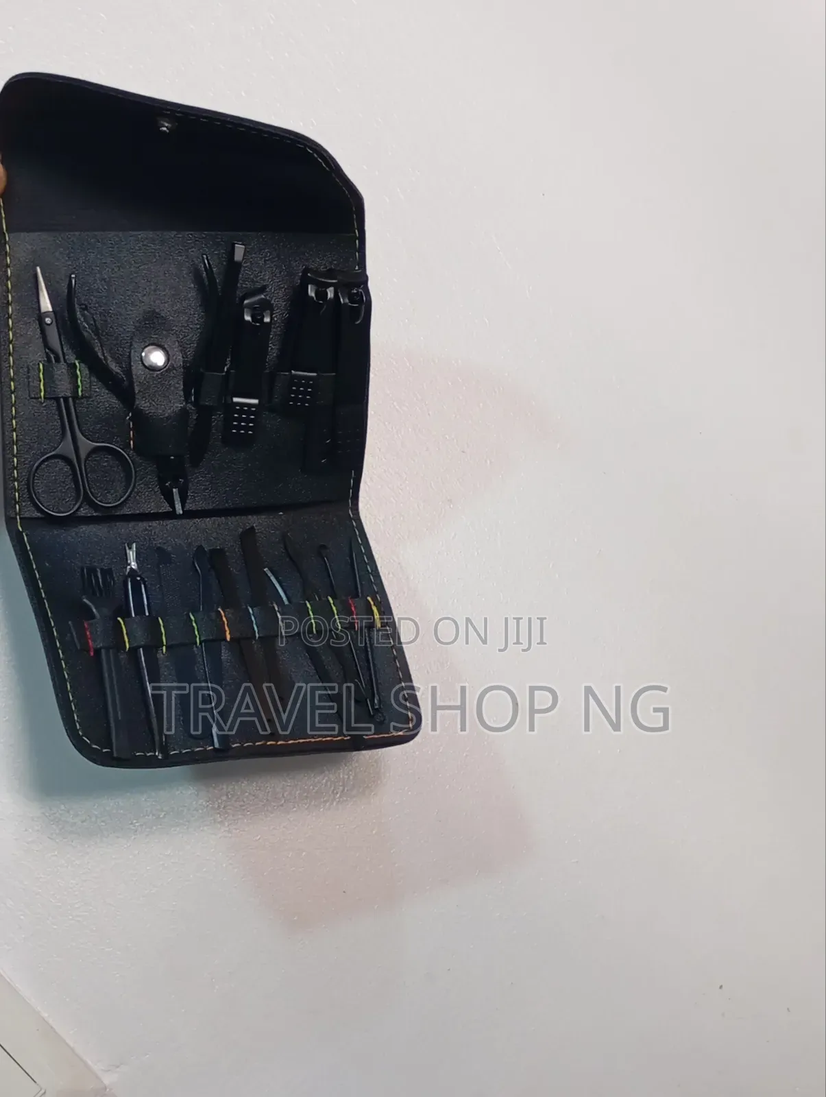 Pu Leather Manicure Pedicure Kit