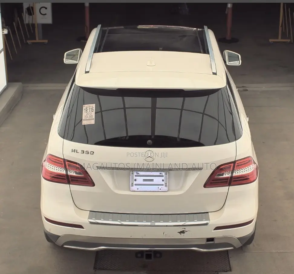 Mercedes-Benz M Class ML 350 4Matic 2013 White