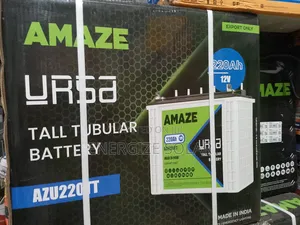 12v 220ah Amaze Tubular Battery