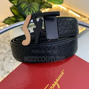 Original Salvatore Ferragamo Leather Belts Available Instore
