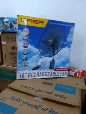 Photo - 18"Inch QASA Rechargeable Fan USB Charging Option/QRF-5918hr