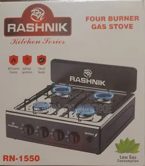 4 Burner Gas-Saving Gas Cooker Rashnik Rn-1550