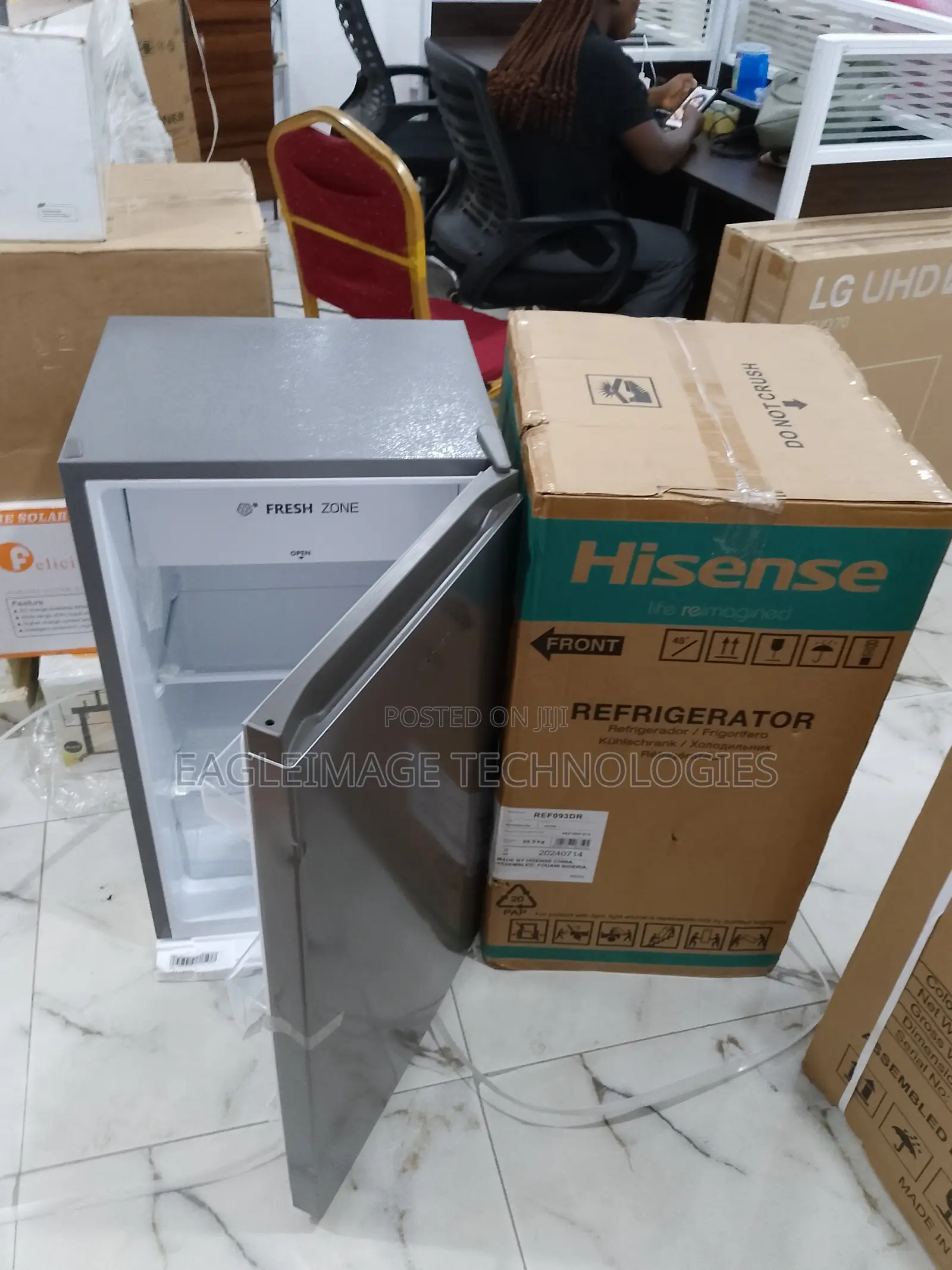 Topnotch-Quality Hisense 90L Refrigerator(Ref093dr)