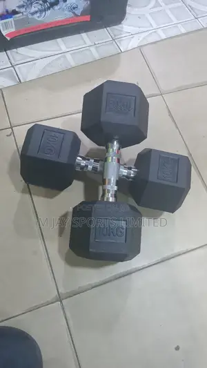 10kg HEX Dumbell