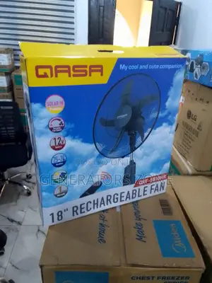 Long Battery Life QASA 18" Rechargeable Fan {Qrf-5918hr}