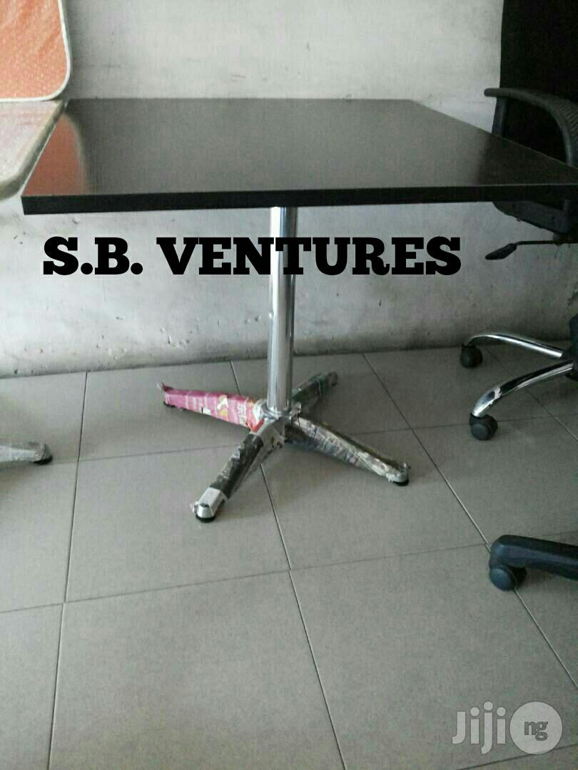 Black Steel Table