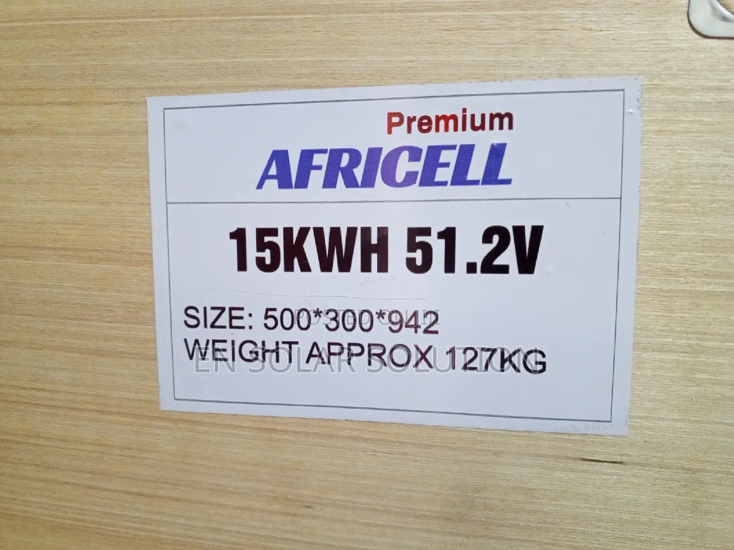 15 KWH/51.2v Solar Lights Battery Available Now