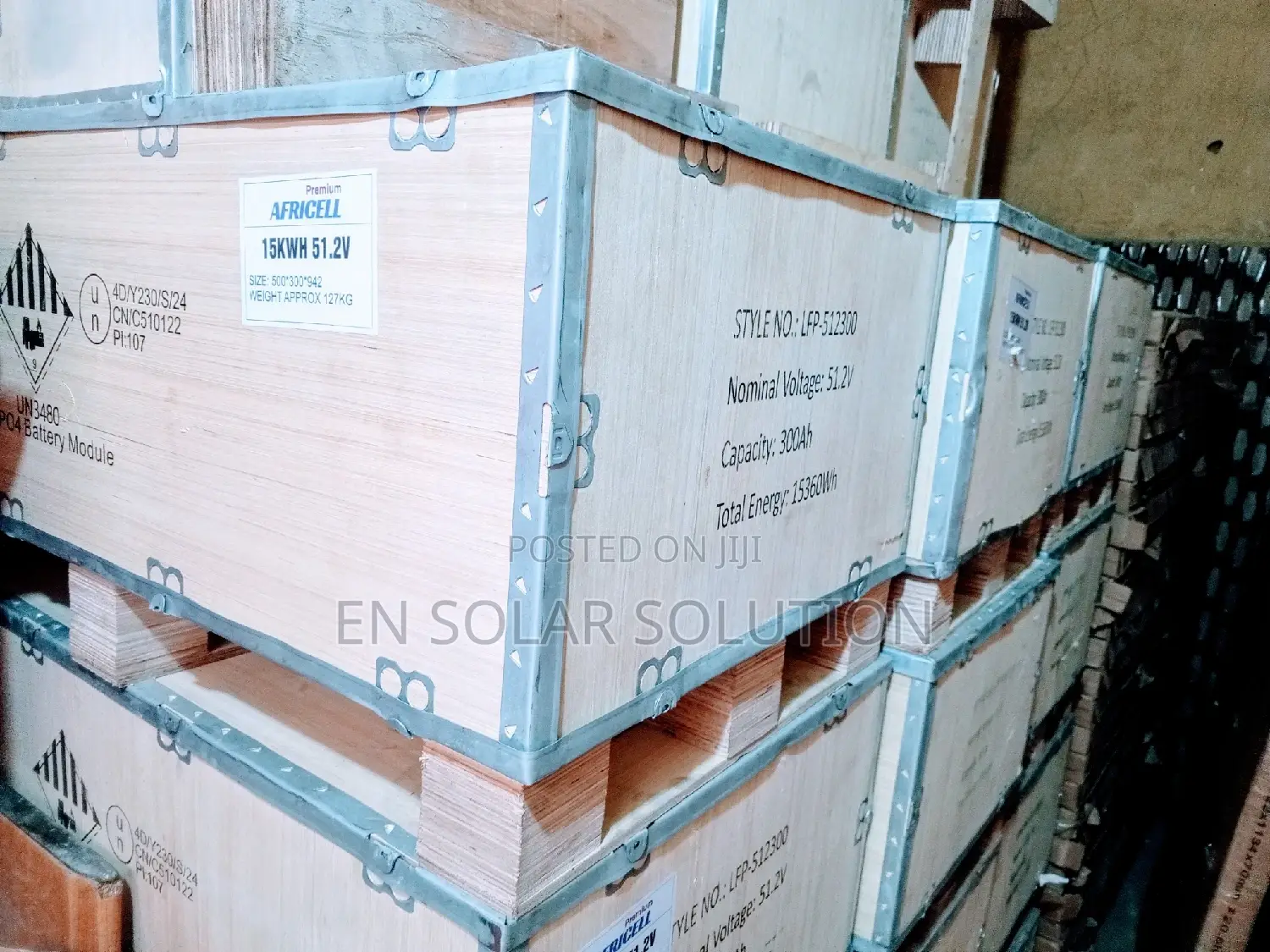 15 KWH/51.2v Solar Lights Battery Available Now