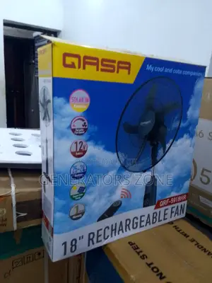 Photo - Stylish Design QASA 18" Rechargeable Fan {Qrf-5918hr}