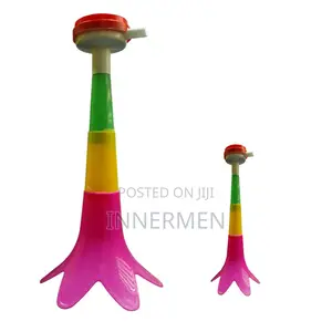 Multicolor Cheering Horns 3 Folding's for Children, 1 Dozen