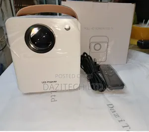 LED Full Screenless TV HD Projector