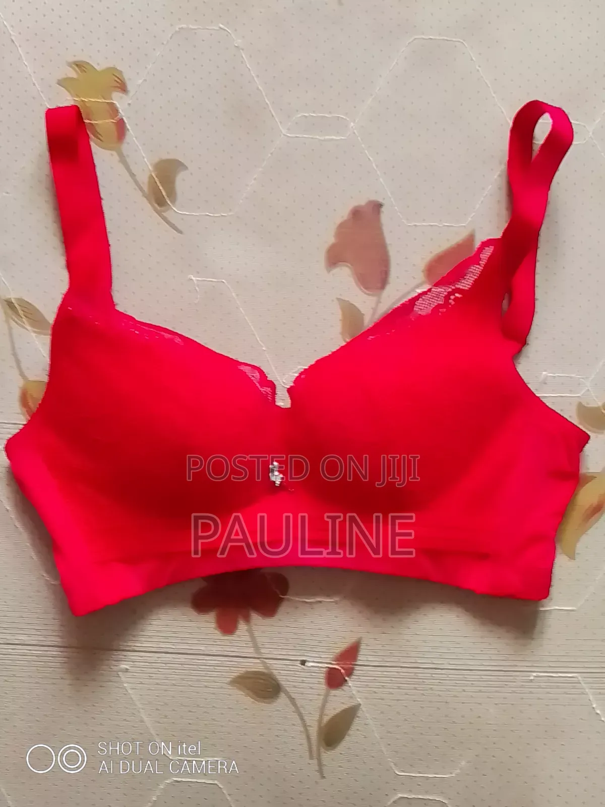 Ladies Double Padded Thrift Bra