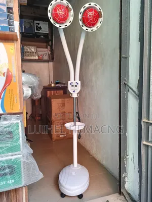 Standing Infrared Lamp Dual Head