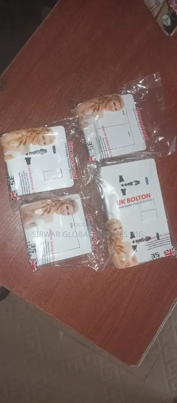 Original UK Boton Switch And Sockets....