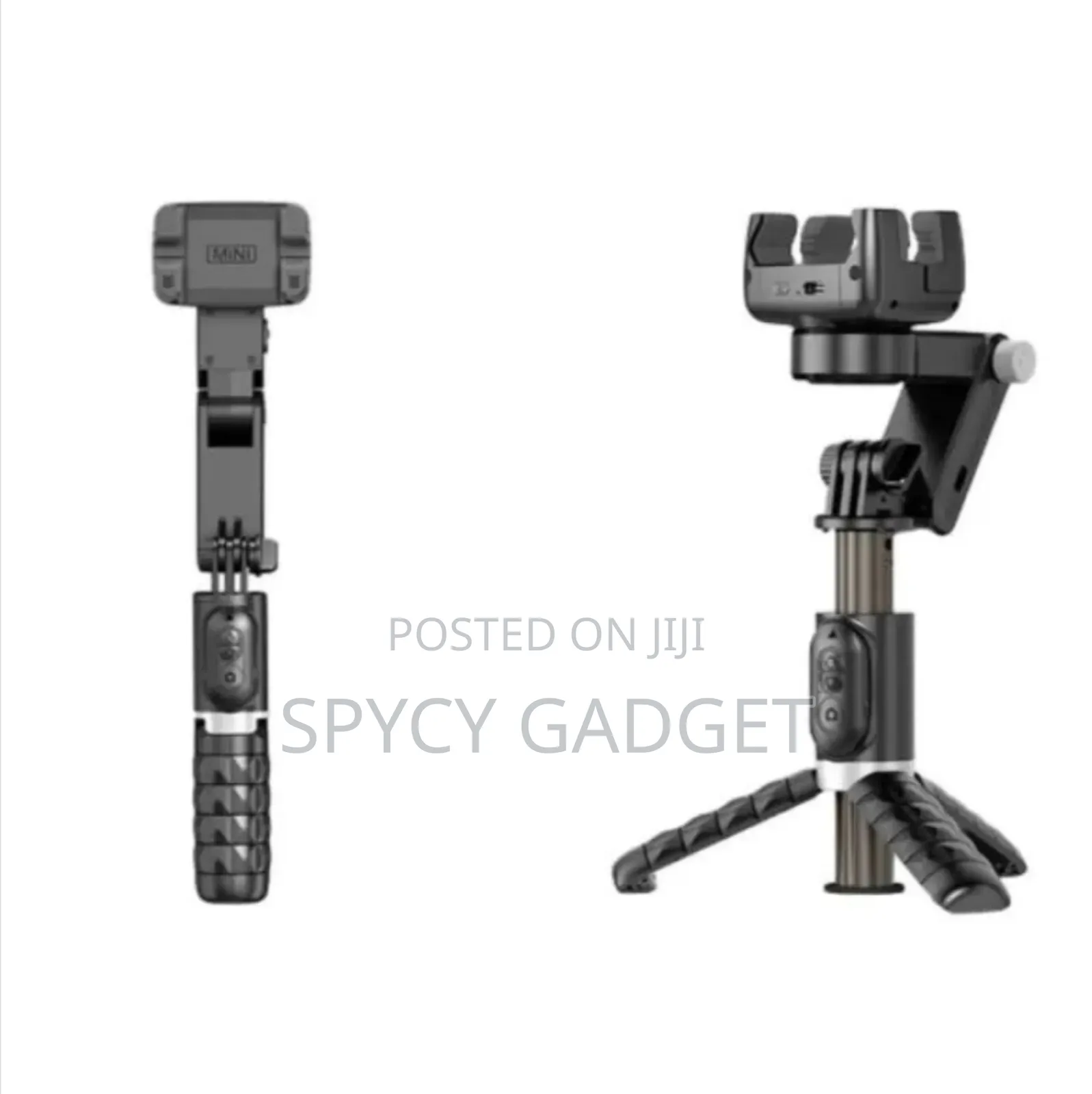 Q18 Desktop Tripod Gimbal Stabilizer With Light