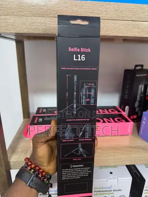 L16 Long Selfie Stick With Tripod Stand