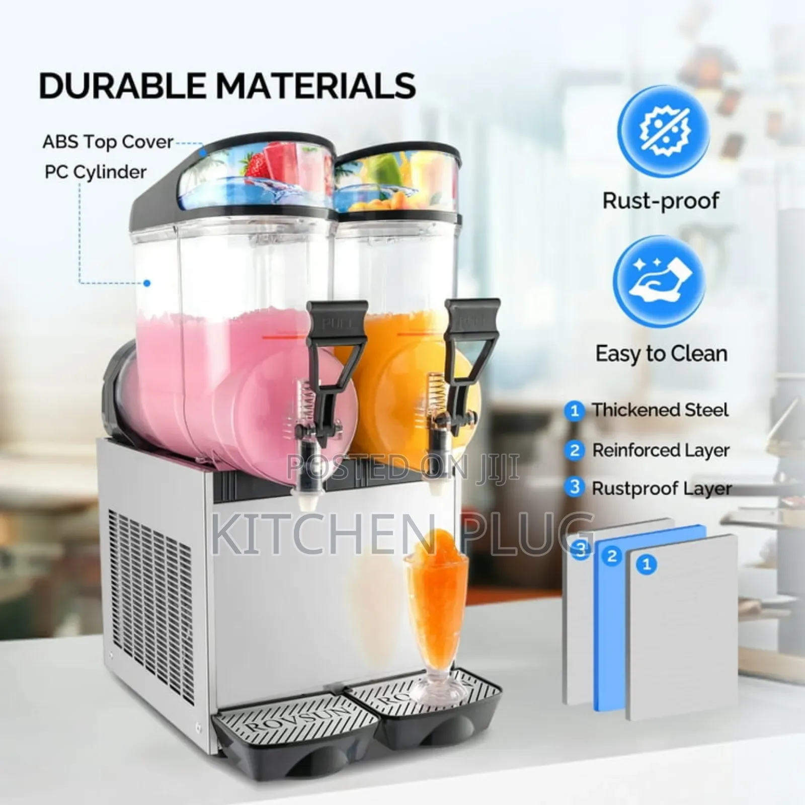 Commercial Slush Machine 2 Tanks
