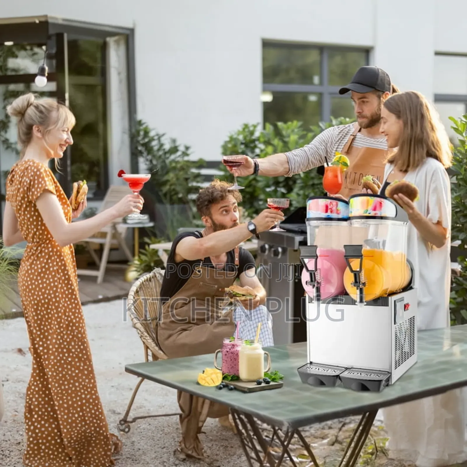Commercial Slush Machine 2 Tanks