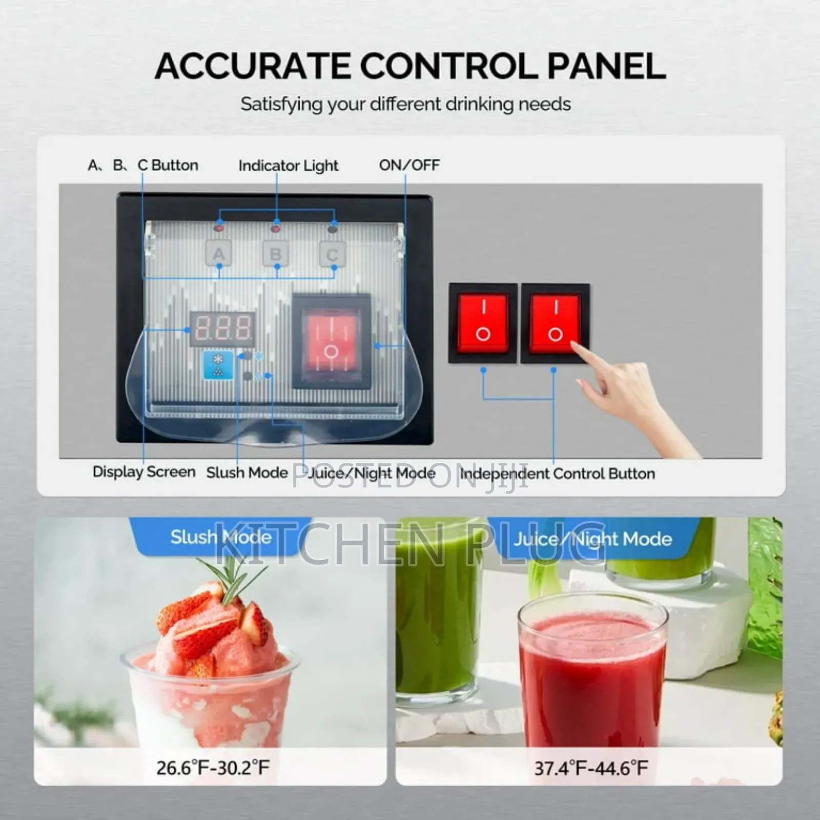 Commercial Slush Machine 2 Tanks