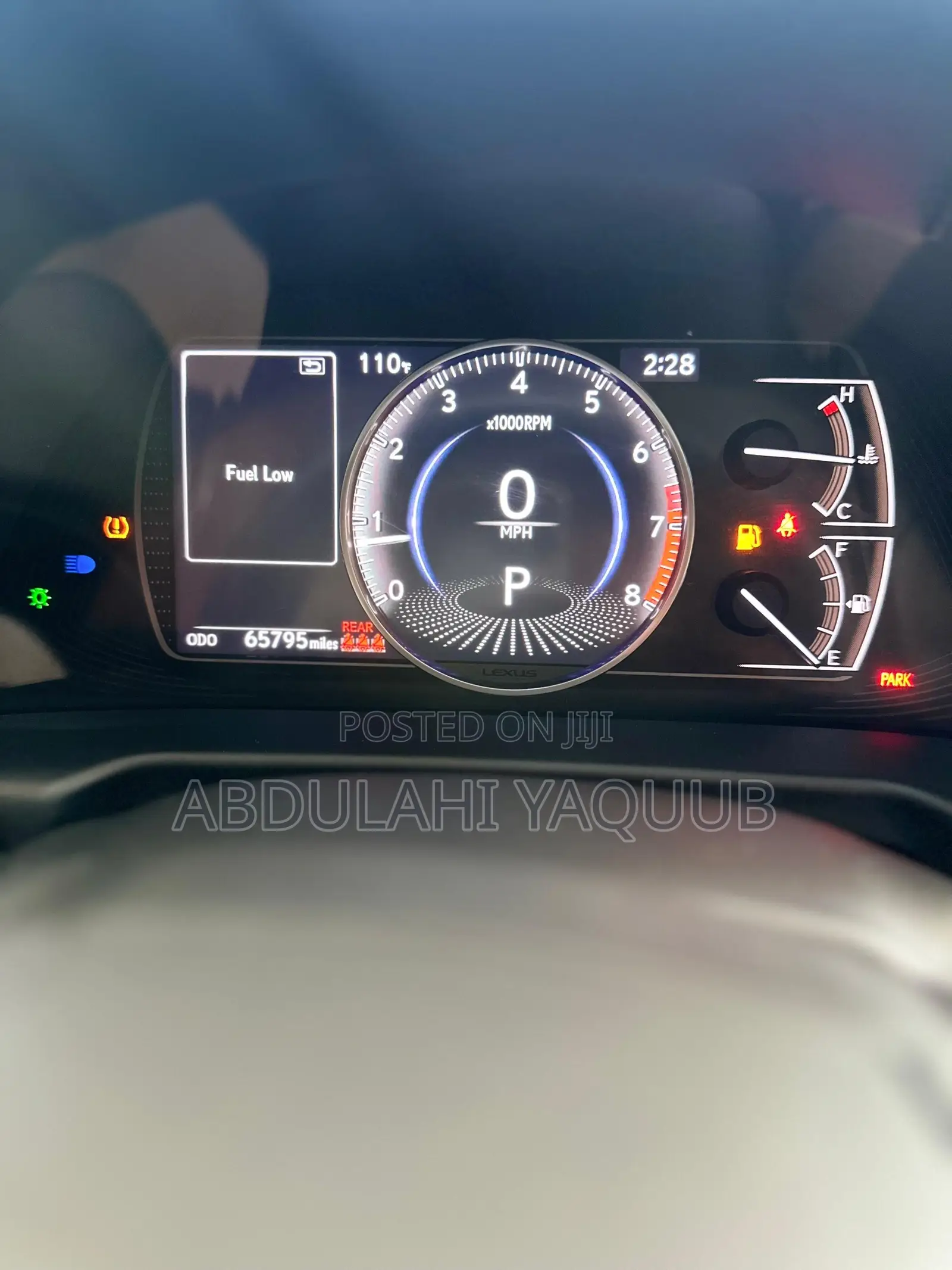 Lexus ES 2021 Red