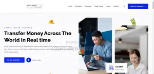 I Design Online Banking Website