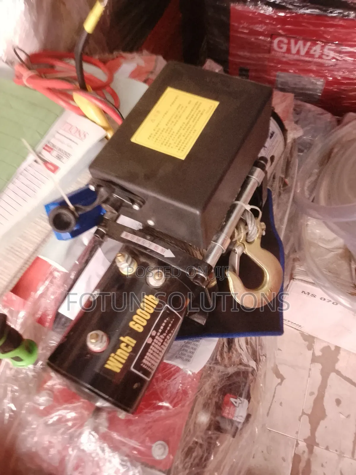Battery Wire Winch 6000